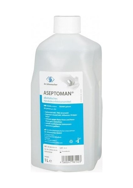 Dr. Schumacher Aseptoman El Dezenfektanı 1 Lt