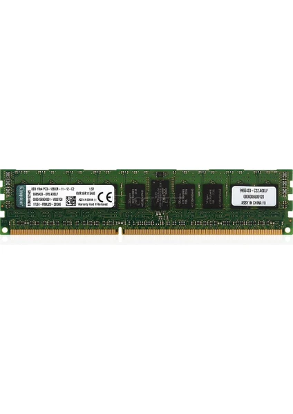 KINGSTON  KVR16R11S4 8GB 1600 MHZ DDR3 CL11 SERVER RAM Resim-2