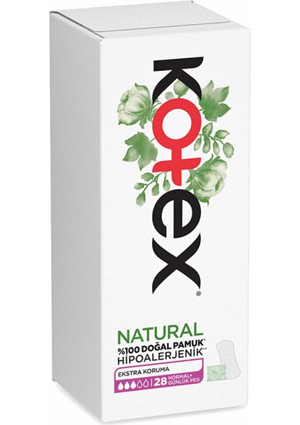 Natural Normal Günlük Ped 28'li