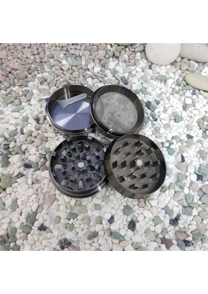Gri 52MM. 4 Katlı Grinder Herbal Öğütücüsü Parçalayıcı RB84GR fiyatları