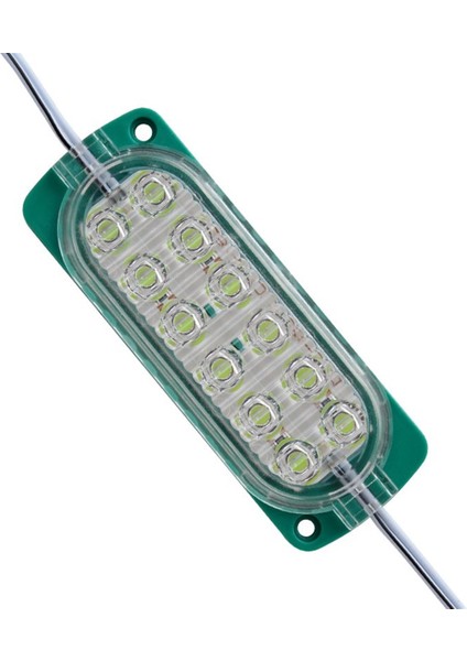 24 Volt 2.4 Watt Tek Renk Yeşil 2835 Modül LED 333022