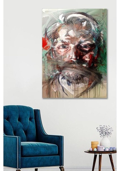 70X100 Profil Sanatsal Duvar Kanvas Tablo
