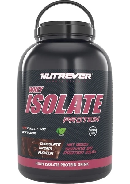 Whey Isolate Protein 1800 gr Çikolata