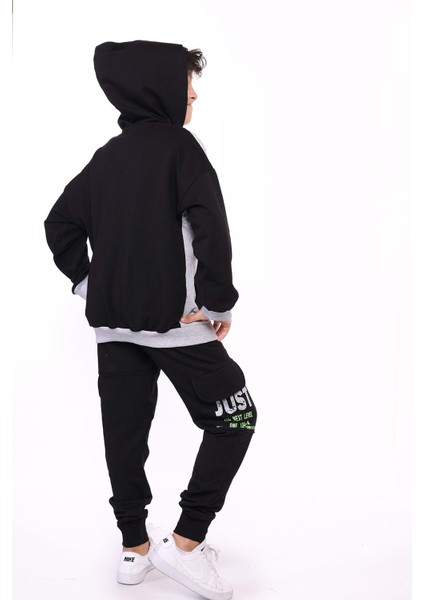 Toontoy Erkek Çocuk Garni Detaylı Baskılı Eşofman Takımı fiyatları