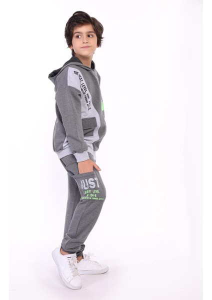 Toontoy Erkek Çocuk Garni Detaylı Baskılı Eşofman Takımı fiyatları