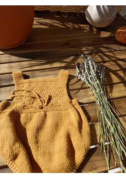 Handmade Pamuk El Örgüsü Bebek Kısa Kol Tulum, Yeni Doğan Hastane Eve Dönüş Kıyafeti modelleri