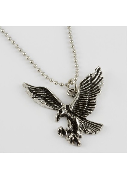 Kartal Figürlü Erkek Kolye