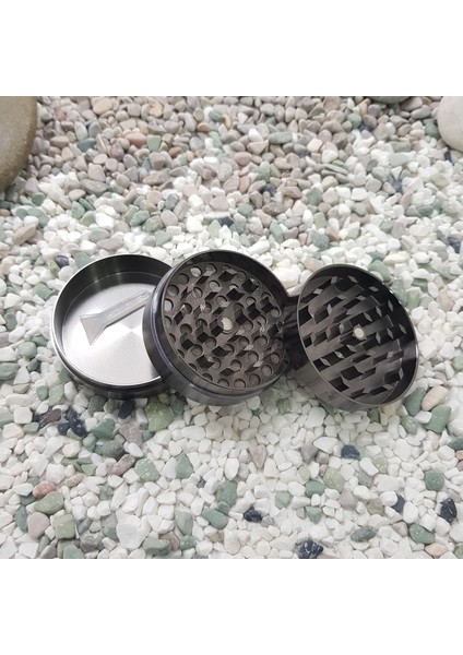 Gri 55 Mm. Grinder Alloy Herbal Öğütücüsü Parçalayıcı RB88GR fiyatları
