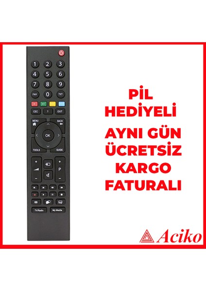 Arçelik Cec Beko Altus Grundig My Uydulu LCD LED Tv Kumandası fiyatları