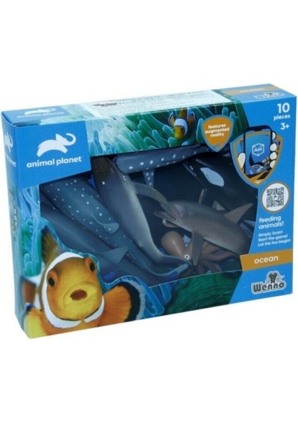 Vardem Kutulu 10 Parça Okyanus Hayvanları fiyatları