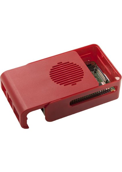 Raspberry Pi 4 Kırmızı Muhafaza Kutusu