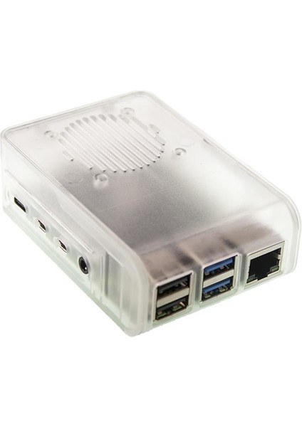 Raspberry Pi 4 Şeffaf Muhafaza Kutusu