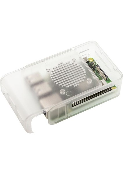Raspberry Pi 4 Şeffaf Muhafaza Kutusu