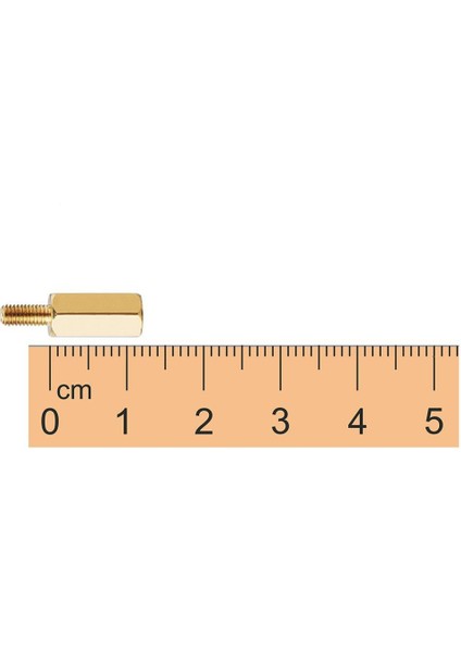 M3 12MM Metal Dişi-Erkek Aralayıcı (Standoff) - Metal Distans