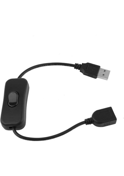 Anahtarlı USB Uzatma Kablosu (Dişi-Erkek) - 30CM