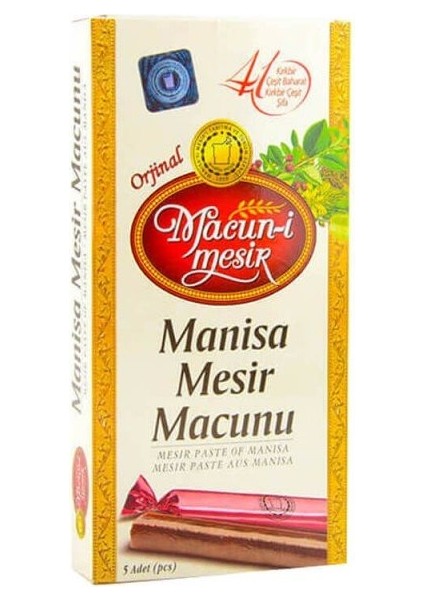 Manisa Mesir Macunu 5'li Çubuk - 105 gr ( Macun-I Mesir )