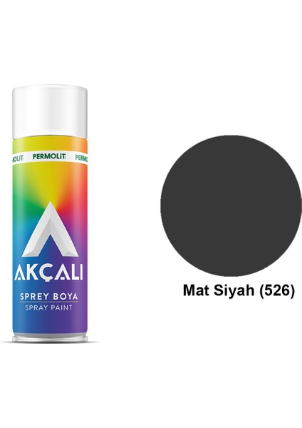 Sprey Boya Mat Siyah