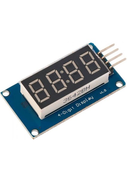 Arduino 4'lü 7 Segment Ekran