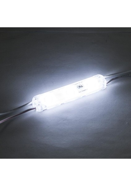 Everylite 3'lü Mercekli Modül LED Yapışkansız - Beyaz 12V