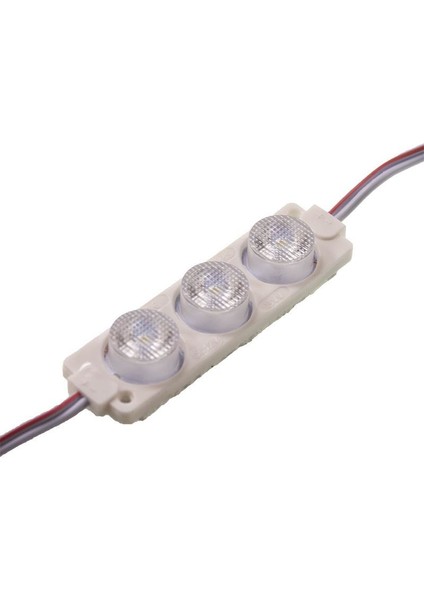 3W Mercekli Modül 3'lü LED - Gün Işığı 12V