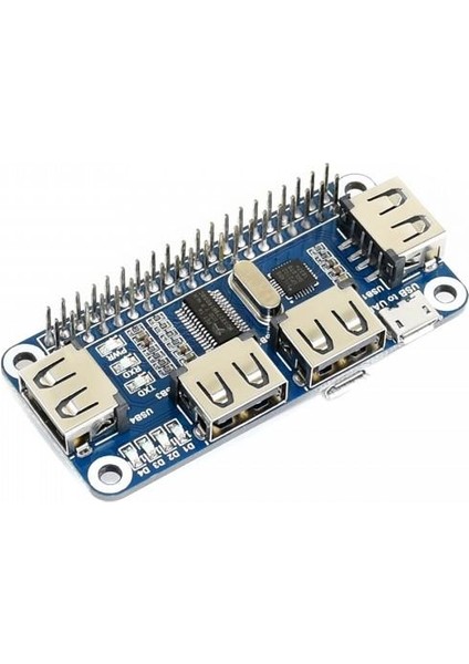 4 Port USB Hub Hat For Raspberry Pi