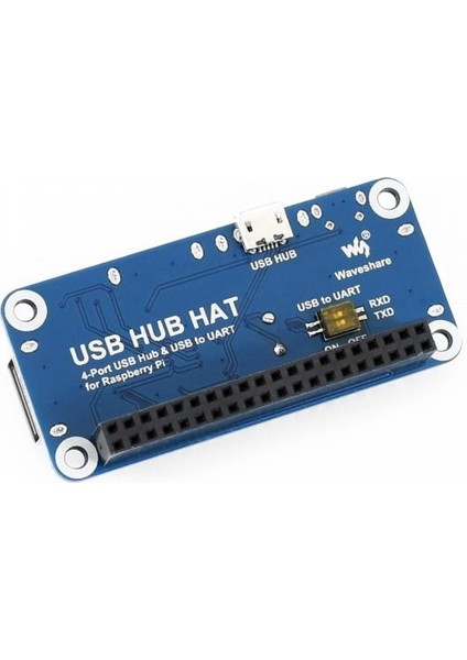4 Port USB Hub Hat For Raspberry Pi