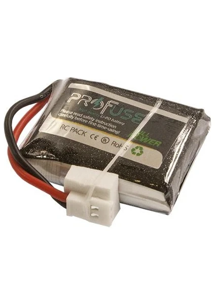 3,7V Lipo Batarya 450MAH 25C - Mikro Drone Pili