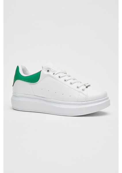 Kadın Deri Spor Ayakkabı – Thermo Kaymaz Tabanlı, Koku ve Ter Önleyici Astar, Bağcıklı Rahat Tasarım