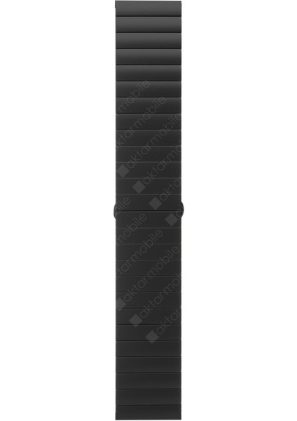 Apple Watch 7 6 Se 5 4 3 2 1 - 42 / 44 / 45 mm Uyumlu Metal Kordon Premium Paslanmaz Çelik Kayış