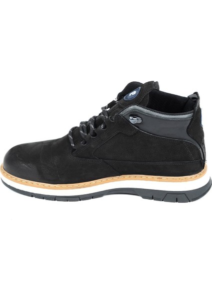 77534 Siyah Nubuk %100 Deri Kışık Erkek Bot fırsatları