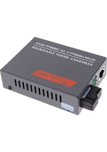 100 / 1000M Gigabit Ethernet Fiber Optik Medya Dönüştürücüler Sc Singlemode 25KM