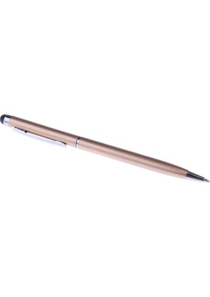 Kapasitif Kalem Dokunmatik Ekran Stylus Kalem Için Pad Telefon Tablet Laptop - Altın