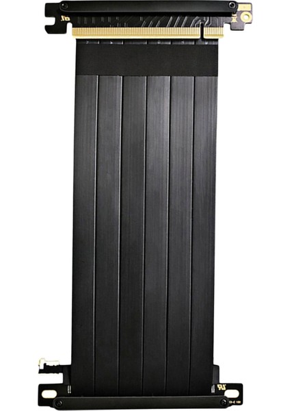 90 Derece Tam 3.0 Pcıe X16 Riser Kablo Grafik Kartı Uzatma Kablosu 25 cm