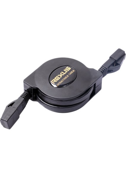 Kedi 6 Geri Çekilebilir Ethernet Ağı Yama Kablosu Lan Kordon Ayarlanabilir 10/100/1000 2m