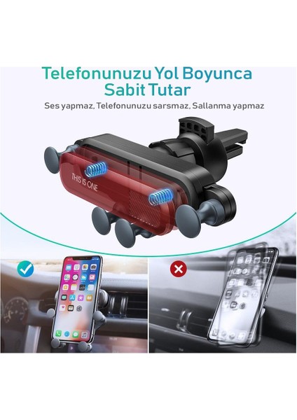 Araç Içi Telefon Tutucu Kırmızı Ahtapot Car Holder Thıs Is One Filonline