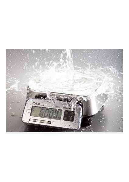 Cas Fw 500E 30 kg Su Korumalı Terazi