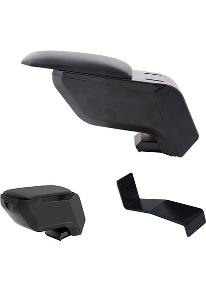 Hyundai I20 2017 Delmesiz Çelik Ayaklı Siyah Kolçak Kol Dayama modelleri