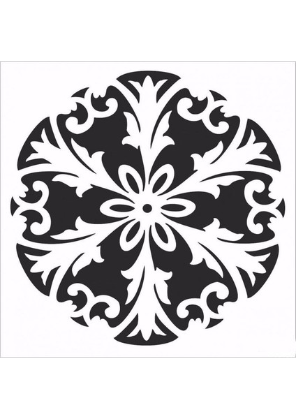 HD118 Home Dekor Stencil 45X45