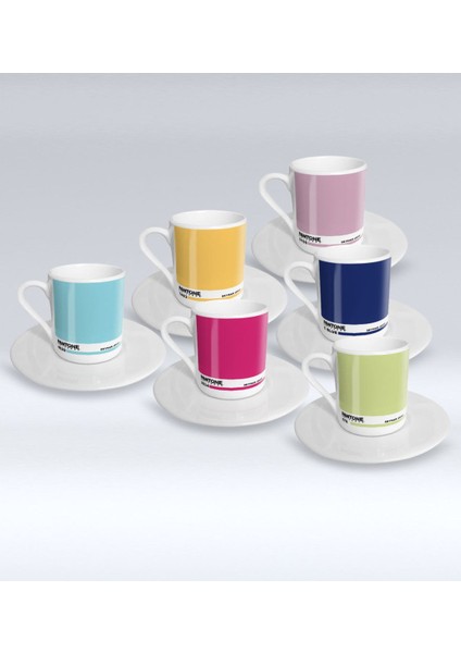 Kişiye Özel Isimli Pantone C Pink Kahve Fincanı