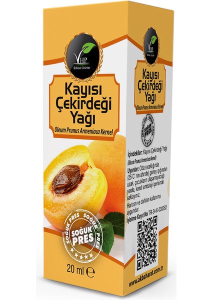 Kayısı Çekirdeği Yağı 20 ml