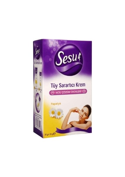 Tüy Sarartıcı Krem 35 gr + 18 gr