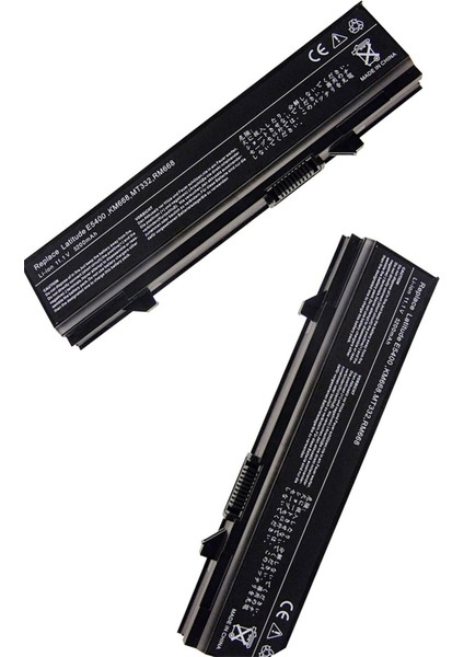 Dell Latitude E5410 Uyumlu Notebook Bataryası - 2 Yıl Elektronik Garantili 11.1V 4400MAH Siyah