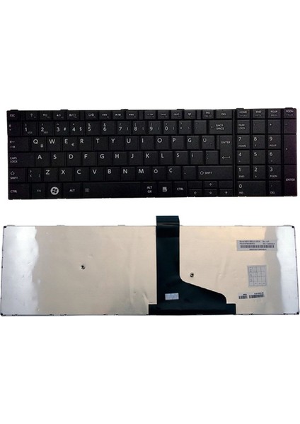 Toshiba Satellite M50-A, M50T Notebook Klavyesi - (Siyah Tr)