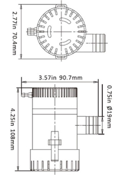 Sintine Pompası 500GPH 12V fiyatları