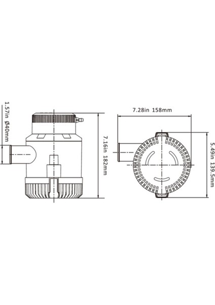 Sintine Pompası 3000GPH 24V fiyatları