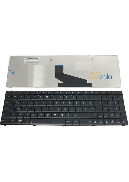 Asus X53, X53B, X53BR, X53BY, X53E Notebook Klavyesi (Siyah Tr)