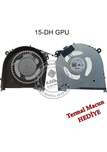 Hp Omen TPN-C143, ND8CC01-18L06 ND8CC01-18L07 Ekran Kartı Fanı VGA - Ver.1