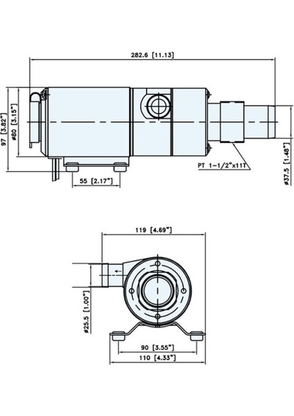 Maceratör Pompası 45LT/DK 24V