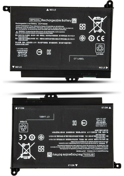Hp Pavilion 15-Au, 15-AU000, BP02XL Notebook Bataryası - Pili