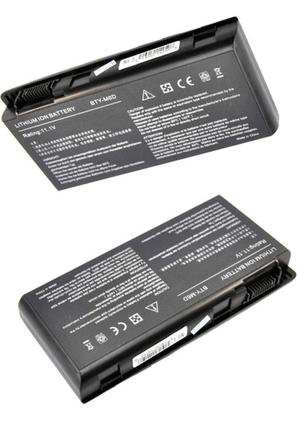 Msı GT780DXR GT780R GX60 Notebook Bataryası, Pili